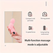 Mini Portable Massage Gun for Office Workers and Students Muscle Tension Relief Compact Body Relaxer