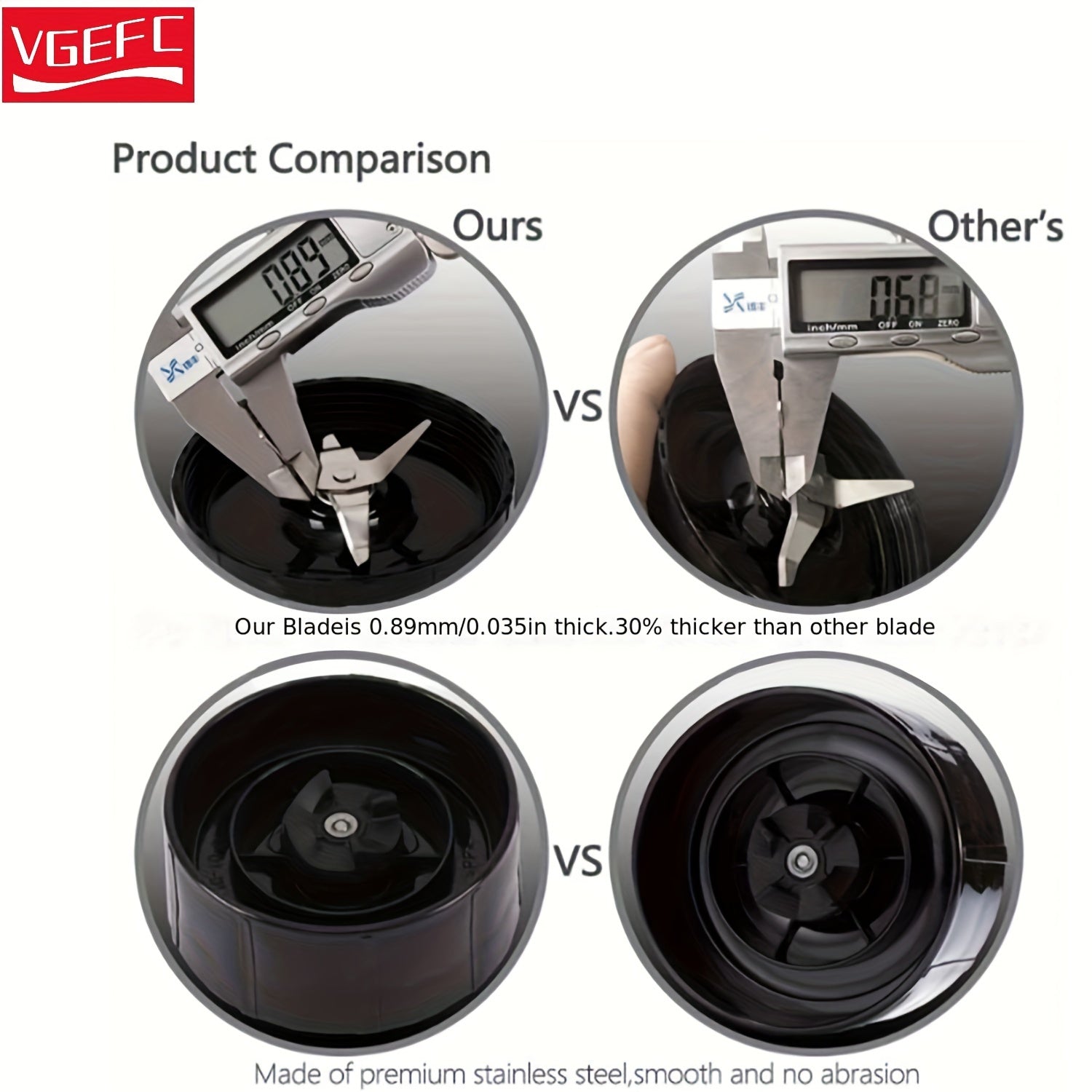 Cuchillas cruzadas para la pieza de repuesto del licuadora Magic Bullet de 250W