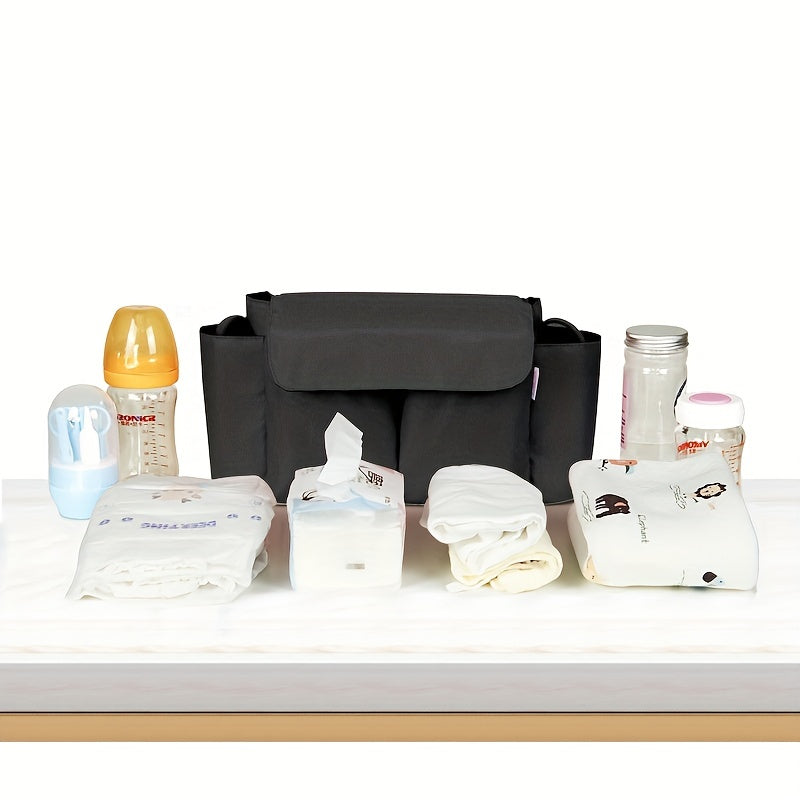 Large Waterproof Diaper Bag for Moms Stroller Hanging Multi-Functional Storage
