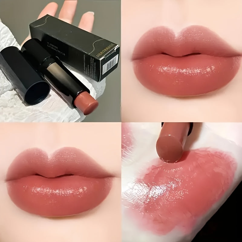 Bálsamo labial hidratante con color para mujer, hidratante, a prueba de agua y de manchas