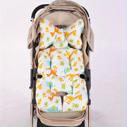 Baby Stroller Cushion with Cartoon Design Thickened Padding Seat Pad for Infants