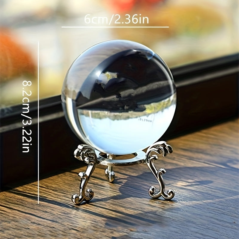Handmade Clear Crystal Ball for Photography, Home Decor, Parties, Gifts