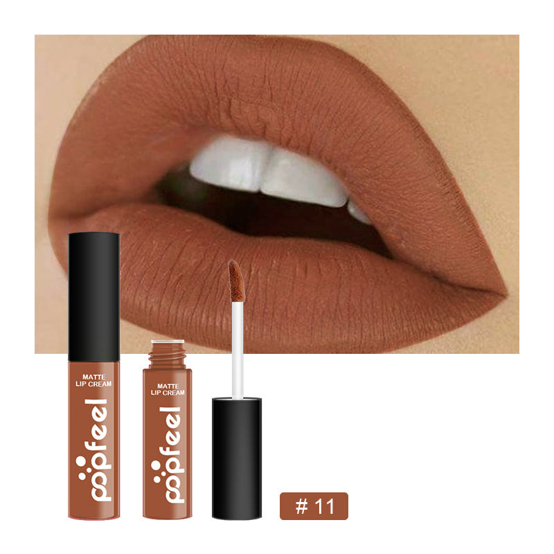 Long Lasting Matte Lip Gloss for Women Liquid Lipstick with Bold Color
