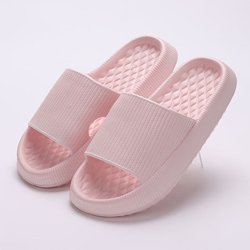 Women's Summer Slides with Thick Soles Non-Slip Flat Heel EVA Round Toe