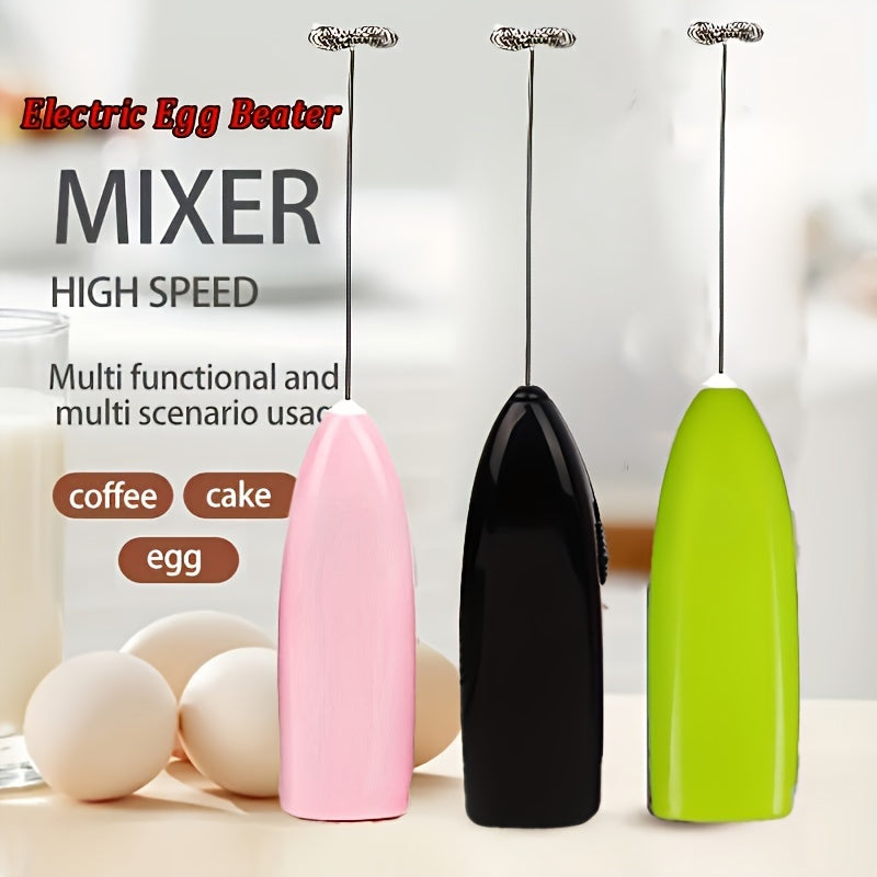 Electric Egg Beater and Milk Frother Mini Portable Kitchen Mixer for Coffee and Cream