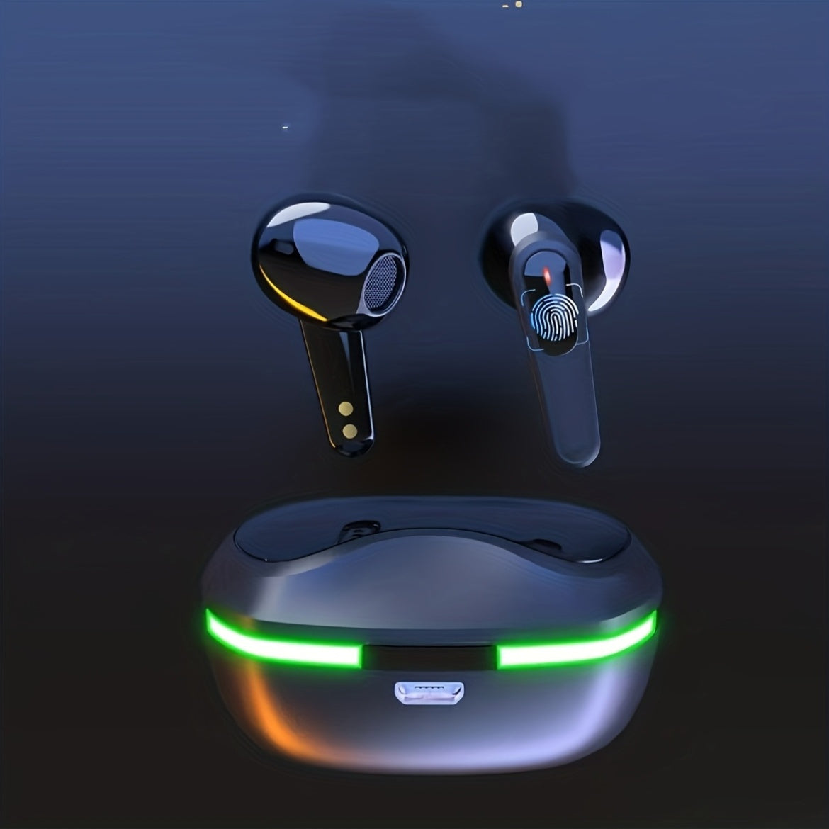 Wireless LED Touch In-Ear TWS Earbuds for IOS Android with Rechargeable Battery