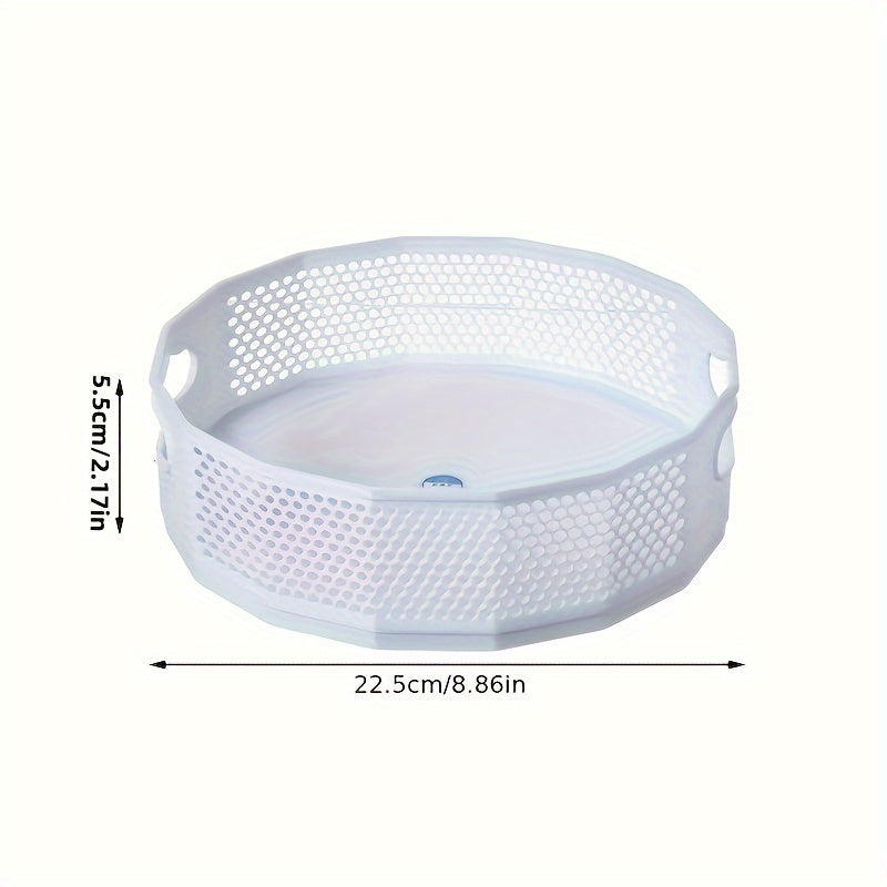 Rotating Kitchen Storage Organizer Turntable for Spices and Condiments