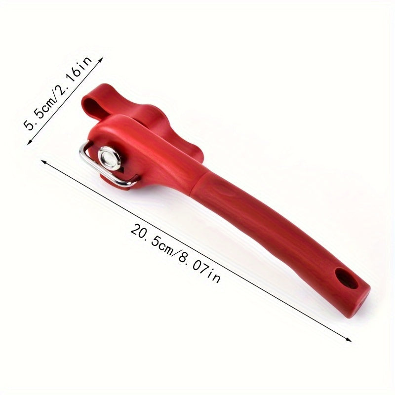 Ushbu zanglamas po'latdan yasalgan ko'p funksiyali konserva ochgich bilan konservalarni osonlik bilan oching - oshxonada tez va oson foydalanish uchun qulay yon ochilish dizayni.