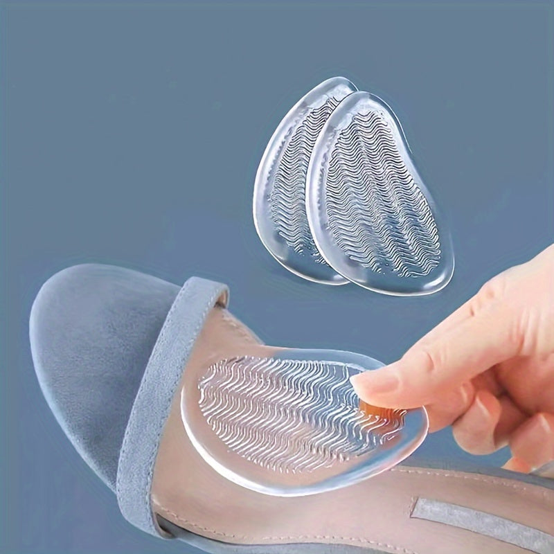 Women Silicone Non-Slip Insoles for High Heels Sandals Anti-Chafing Cushions