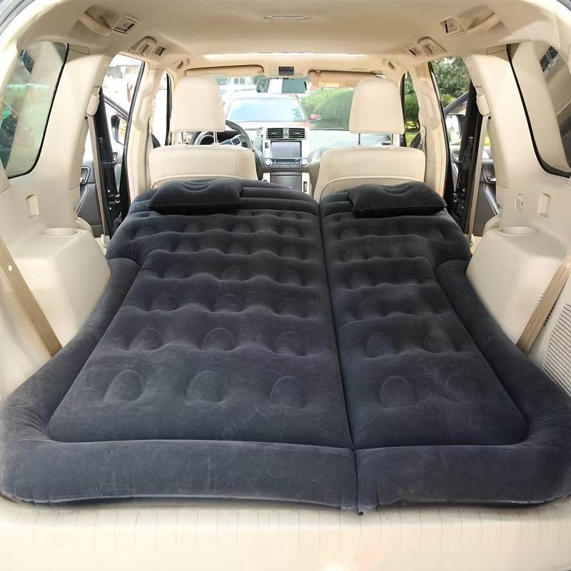 Inflatable Car Trunk Bed for SUVs Back Seat Travel Mattress Camping Air Mattress
