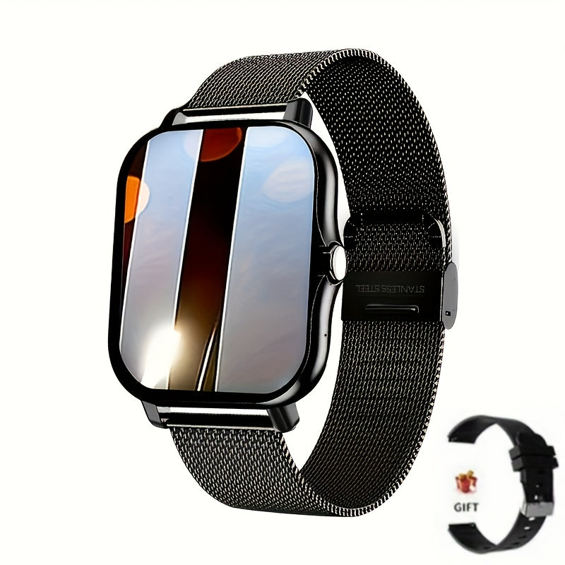Full Touch Screen Smartwatch for Men and Women 1.83 Inch IPS Display Wireless Calling Sports Fitness