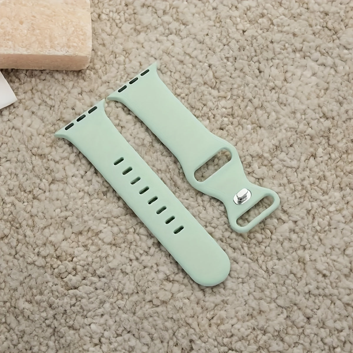 Waterproof Liquid Silicone Sports Watch Strap for 38-45mm Watches Durable Comfortable