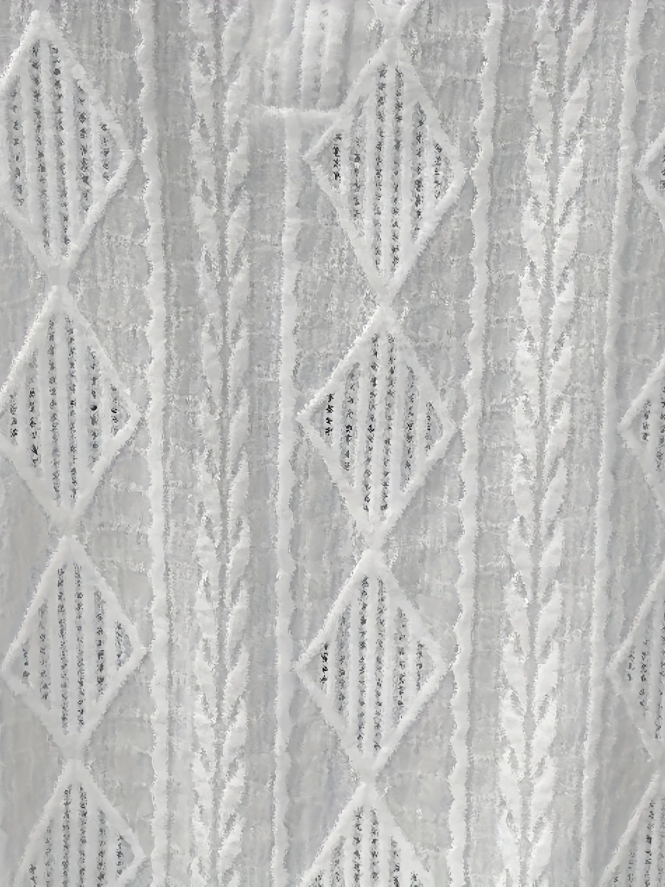 Plus o'lcham ayollar uchun yengil yashil jacquard V-shakli bo'yinli qisqa yengli bluz