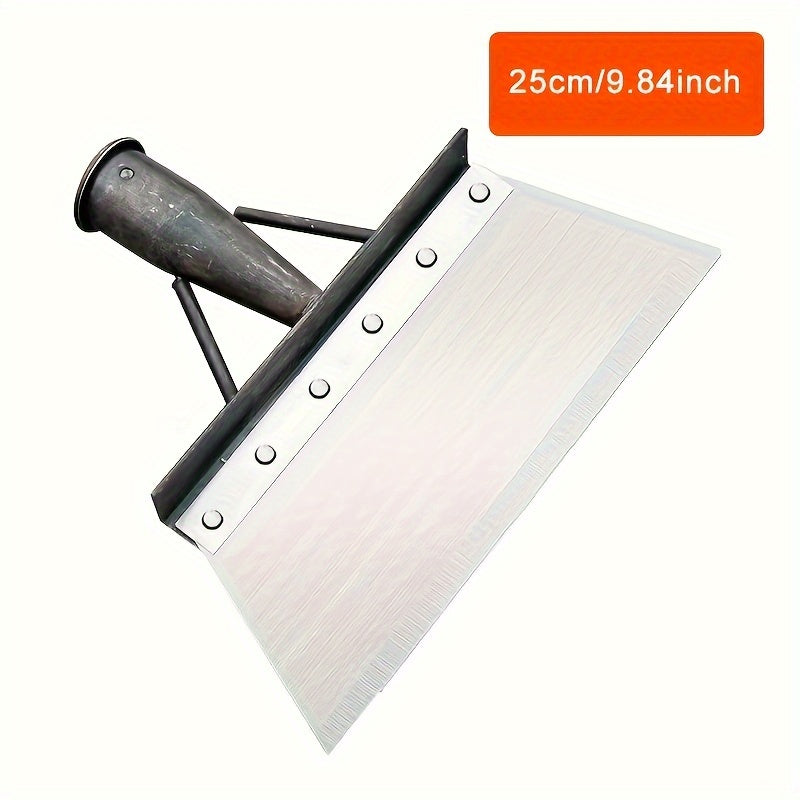 Stainless Steel Garden Shovel for Weeding and Cleaning, Ergonomic Handle Not Included