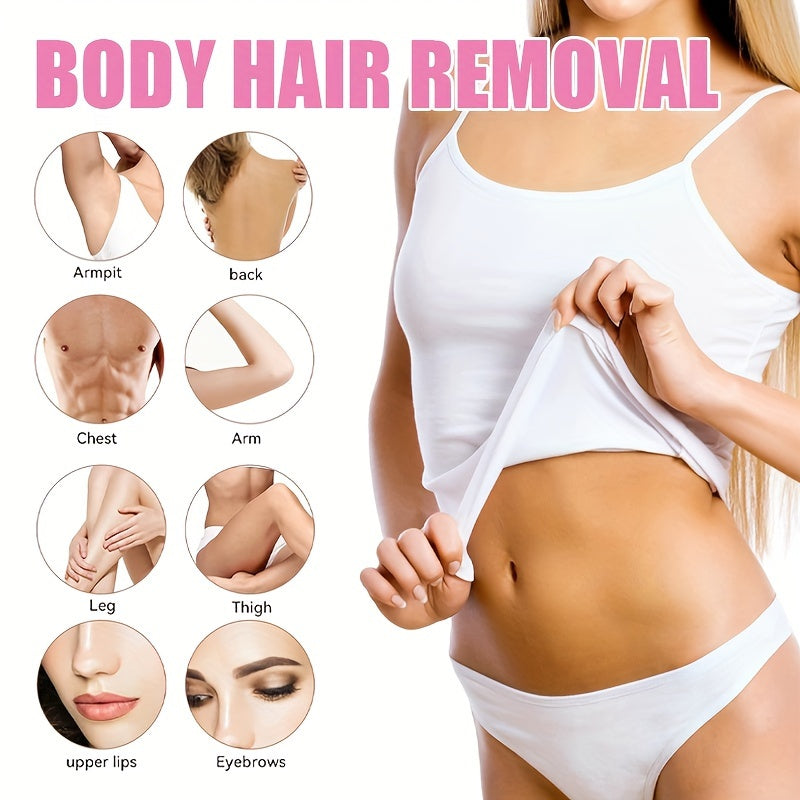 Unisex Hair Removal Cream Peach Scent 100g Gentle Pain-Free Fast-Acting