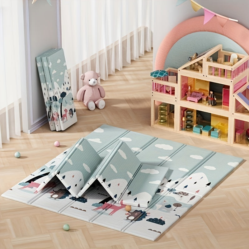 Large Waterproof Double-Sided Baby Play Mat for Crawling 200cm x 180cm