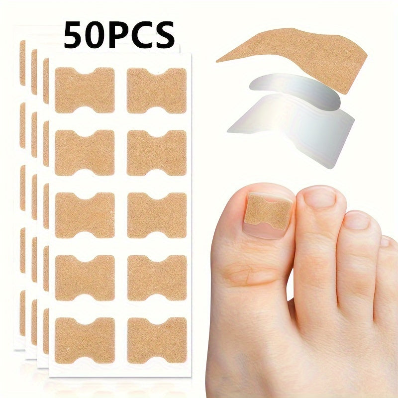 50PCS Odorless Nail Repair Patches for Ingrown and Thick Toenails