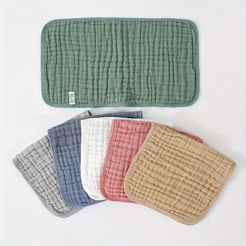 Juego de 6 paños de muselina para bebés, suaves y absorbentes, regalo para niños y niñas