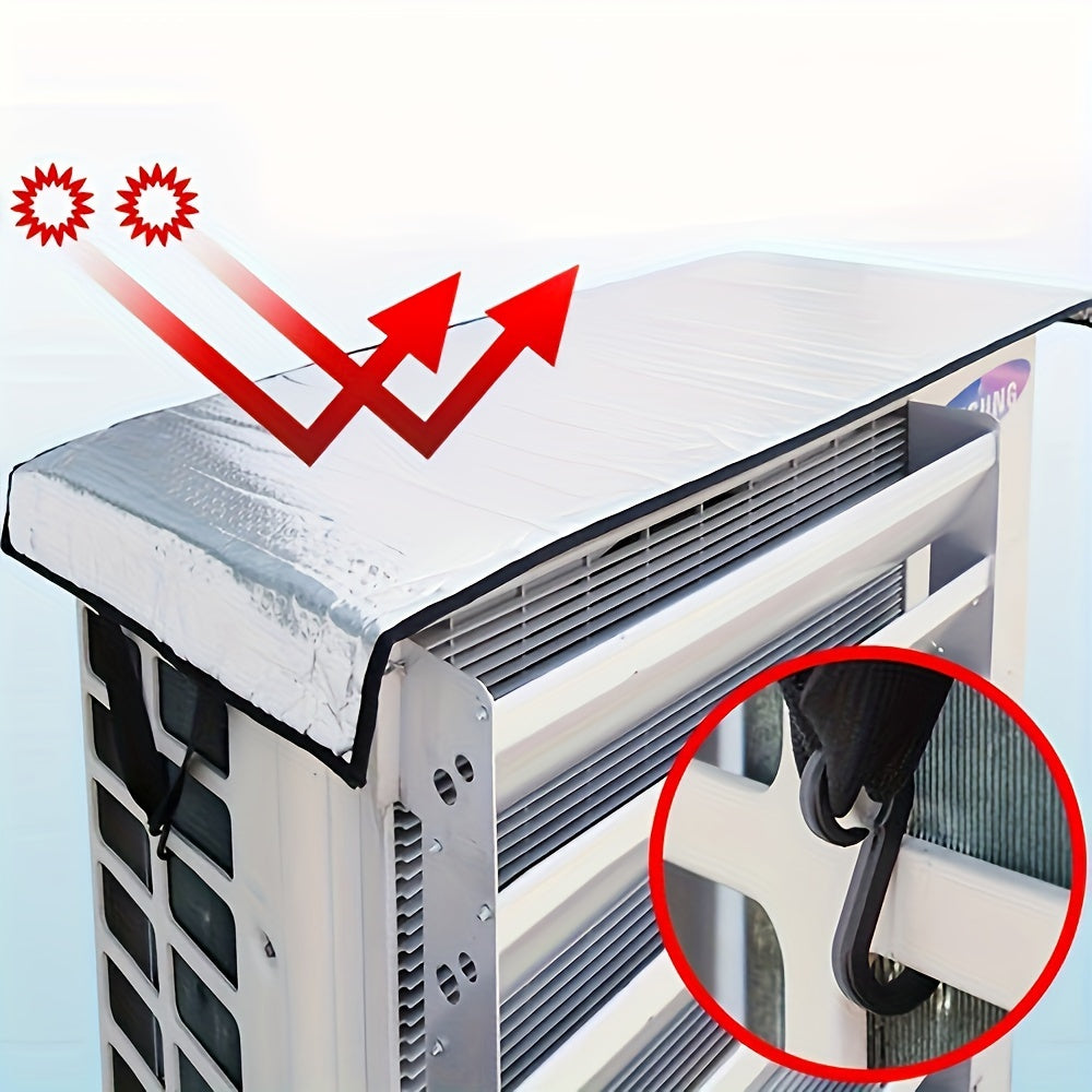 Outdoor Air Conditioner Cover Waterproof Dustproof Sunproof for Outdoor Units