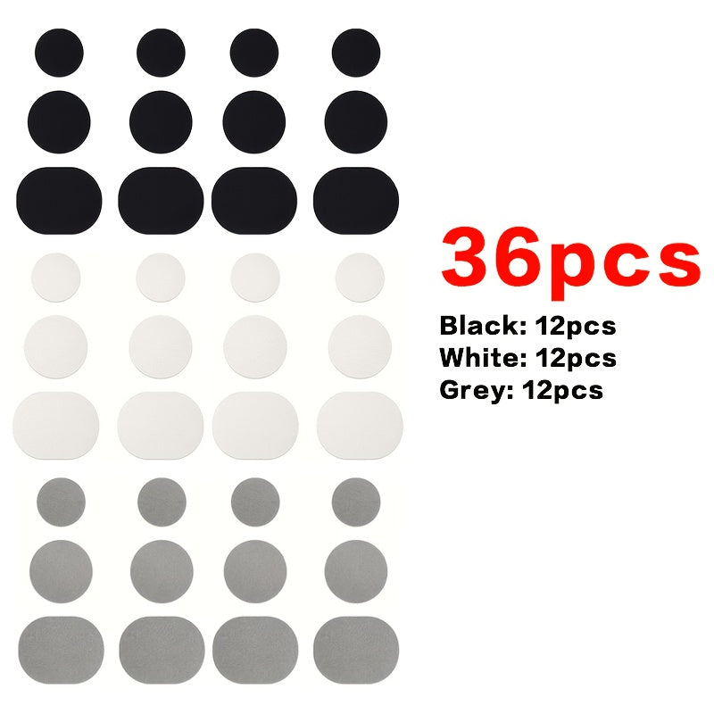 36pcs Self-Adhesive Shoe Patches for Repair, Worn-Out, Tear, Abrasion