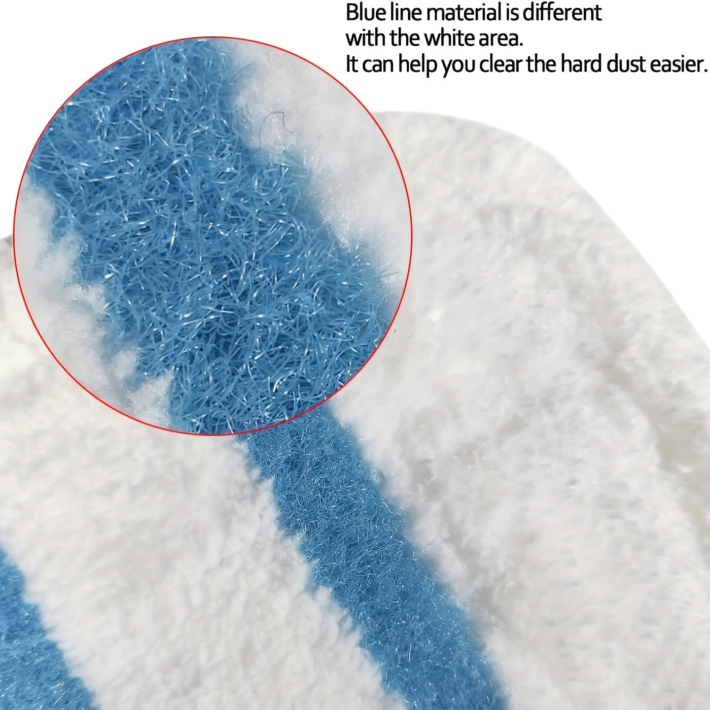 5 ta to'plam yuviladigan almashtirish padlari uchun bug'li mop, qora, qayta ishlatiladigan, mos keladi