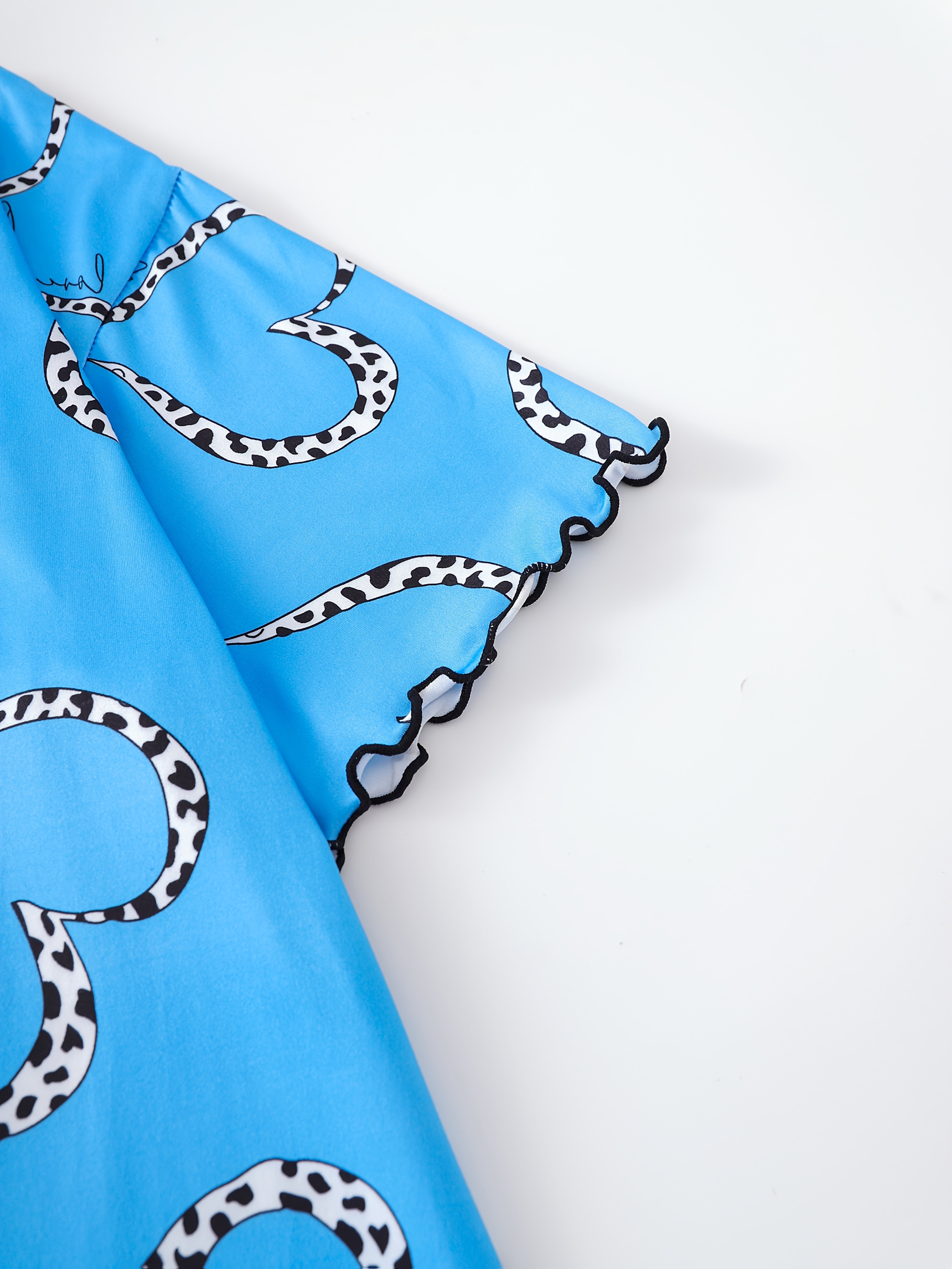 Женские летние ночные платья 3 шт. с коротким рукавом, рюшевая ночная рубашка с сердечным принтом