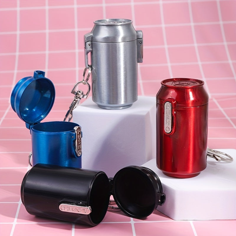 Unisex Metal Irregular Car and Home Cans-Shaped Ashtray