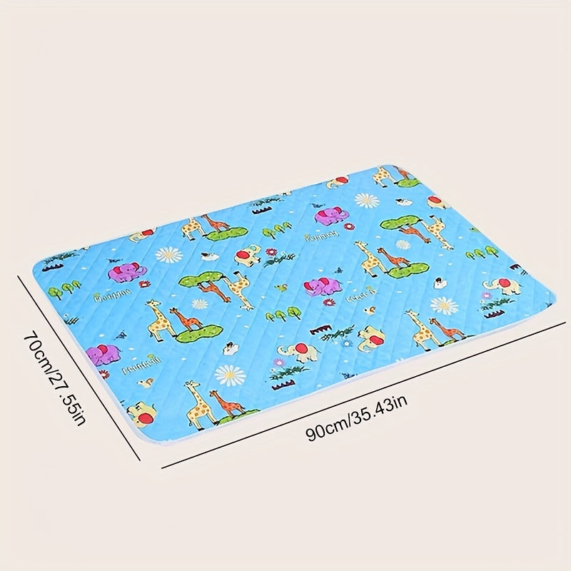 Waterproof Changing Pad for Babies Portable Soft Polyester Fiber Essential Care