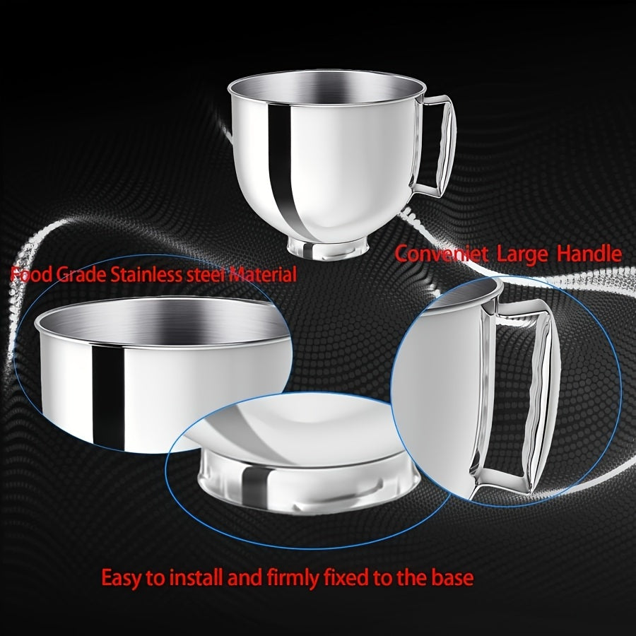 Stainless Steel Mixer Bowl for 4.5 and 5 Quart KitchenAid Mixers