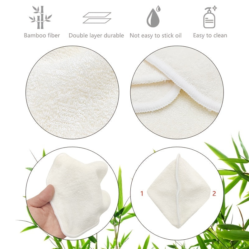 Baby Bath Towel Set with 2 Muslin Washcloths for Newborns and Infants Reusable Soft