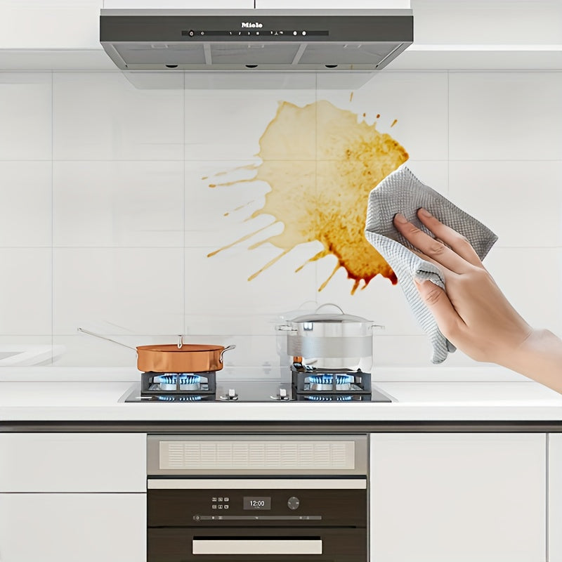 High-Temperature Resistant Ceramic Tile Wall Sticker Waterproof Oil-Proof Kitchen Decor