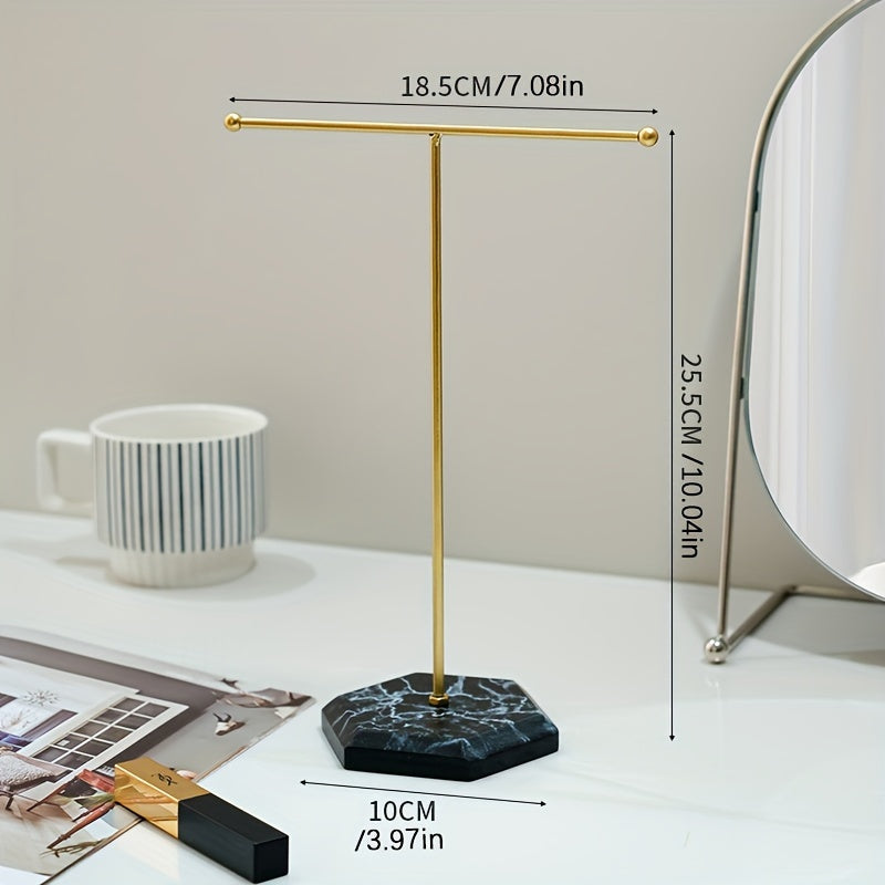 Держатель для украшений в скандинавском стиле для ожерелий, браслетов и серег, железный органайзер