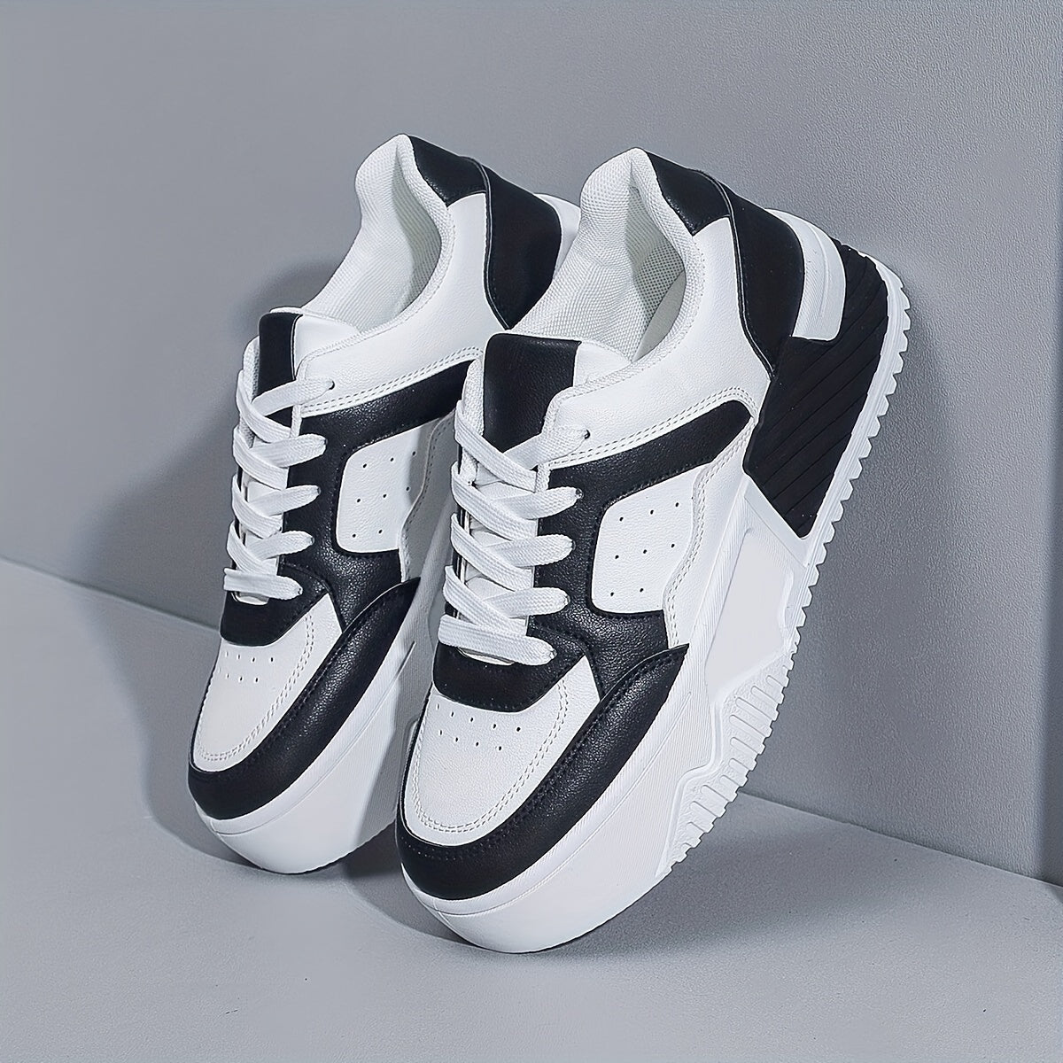 Women's Casual Sneakers Multicolor Low-Top Lace-Up Shoes Rubber Sole