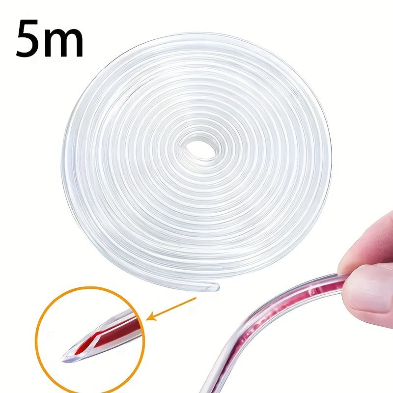 Avtomobil aksessuarlari Anti-tortishish chiziq 5M eshik chetini himoya qilish uchun yopingil va himoya qiluvchi yopingil