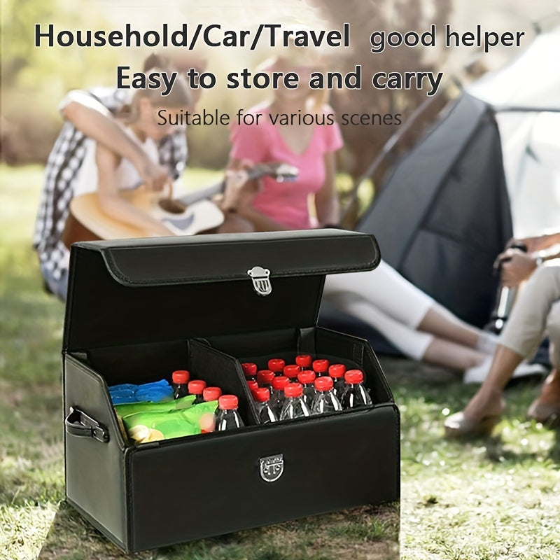 Автомобильный багажник складной, с большой вместимостью, многофункциональный органайзер для транспортных средств