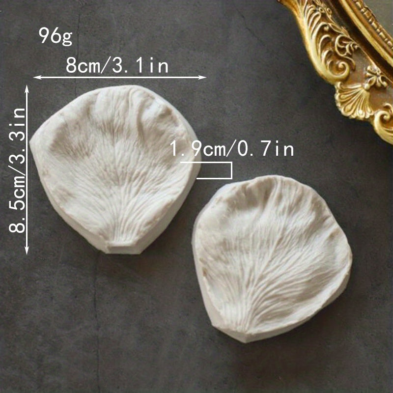 Fondant shokolad gullari va tort bezaklari uchun 3D silikondan tayyorlangan pishirish qolip