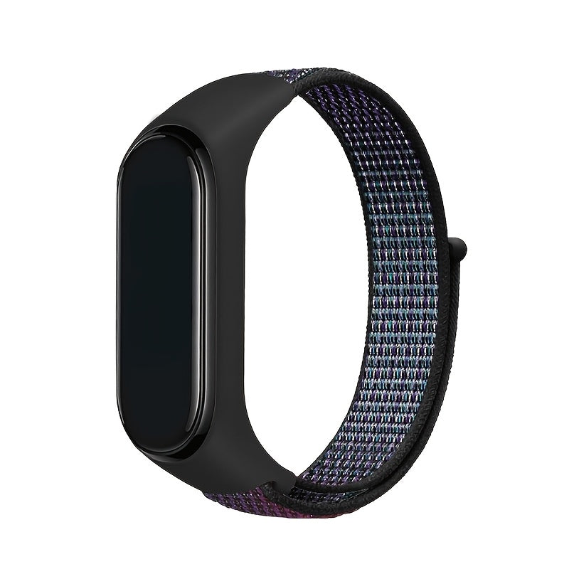 Nylon Loop Strap for Smartwatch Compatible with Xiaomi Mi Band 7 and 56NFC