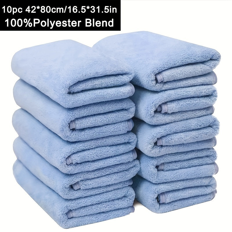 Set of 6/8/10 Ultra Soft Absorbent Cotton Hand Towels for Bathroom Gym Shower Spa