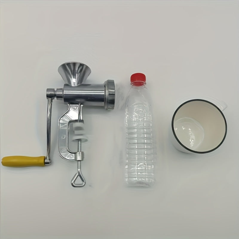 Molino de carne manual con abrazaderas para mesa, aluminio, de mano, para carne y verduras
