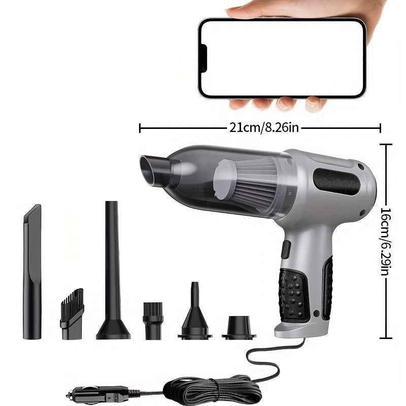 Handheld Car Vacuum Cleaner 12V Portable Dust and Debris Extractor
