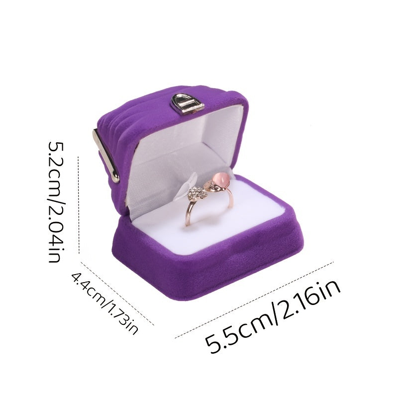 Joyero con compartimentos para anillos, pendientes y almacenamiento de regalos para collares