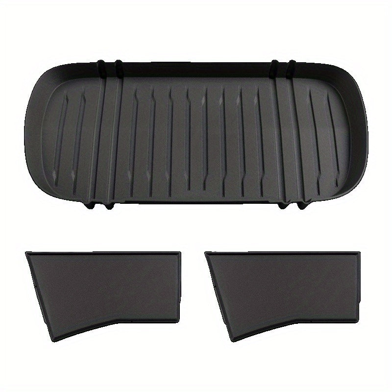 Car Trunk Mat TPE For Tesla Model Y 2025 Storage Organizer with Divider