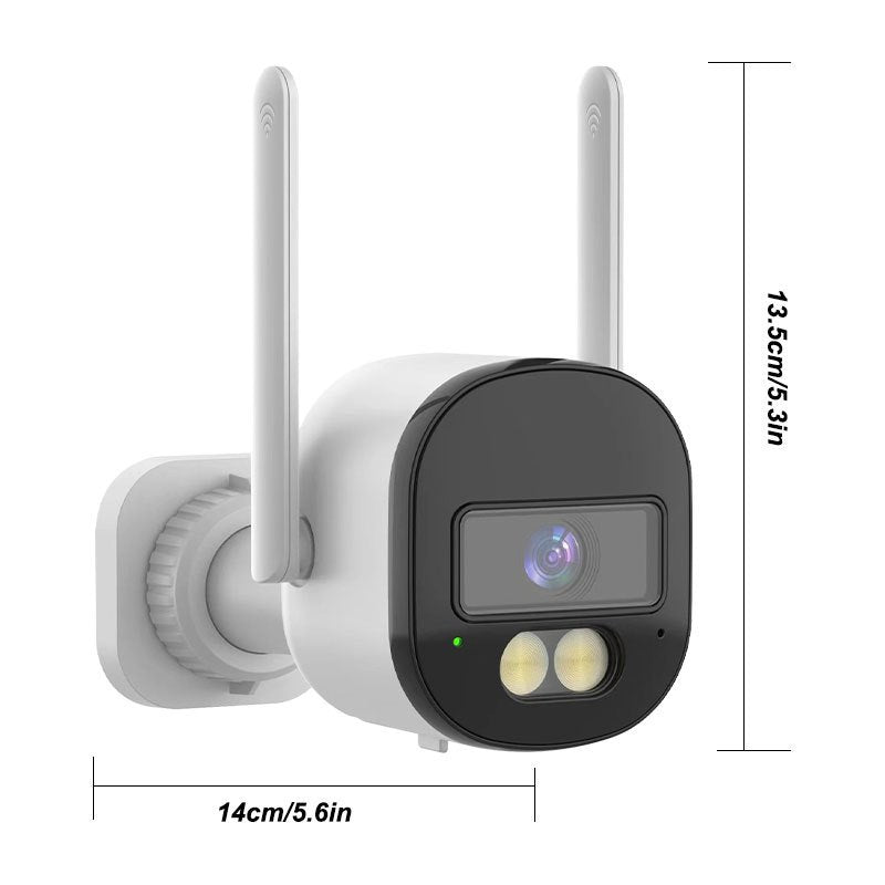 Wireless Outdoor Security Camera HD 1080p WiFi Night Vision Motion Detection