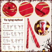 Vintage Wizard Kostyum Aksessuarlar to'plami 17 ta bo'lakni o'z ichiga oladi, Xellouin cosplay va partiyalar uchun