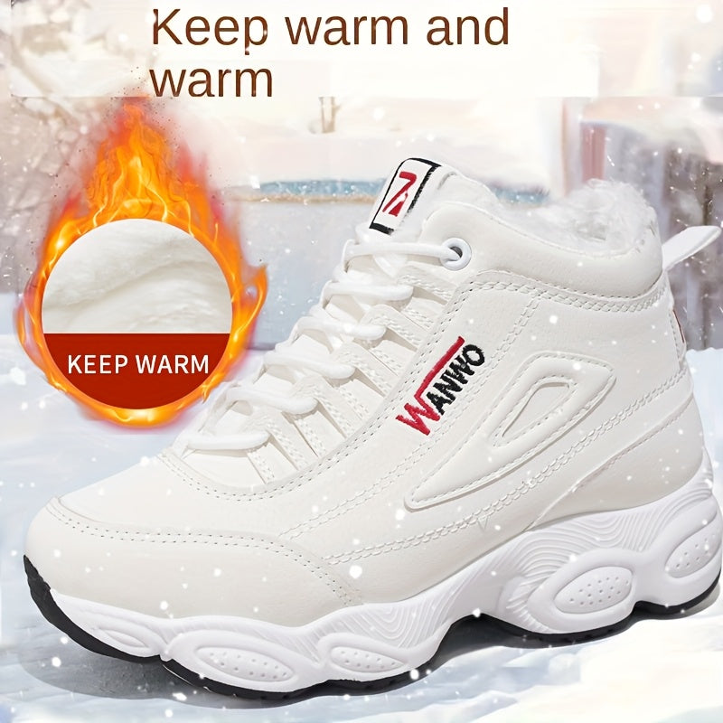 Women's Insulated Snow Boots - Thermal, Slip-Resistant, Winter Wear