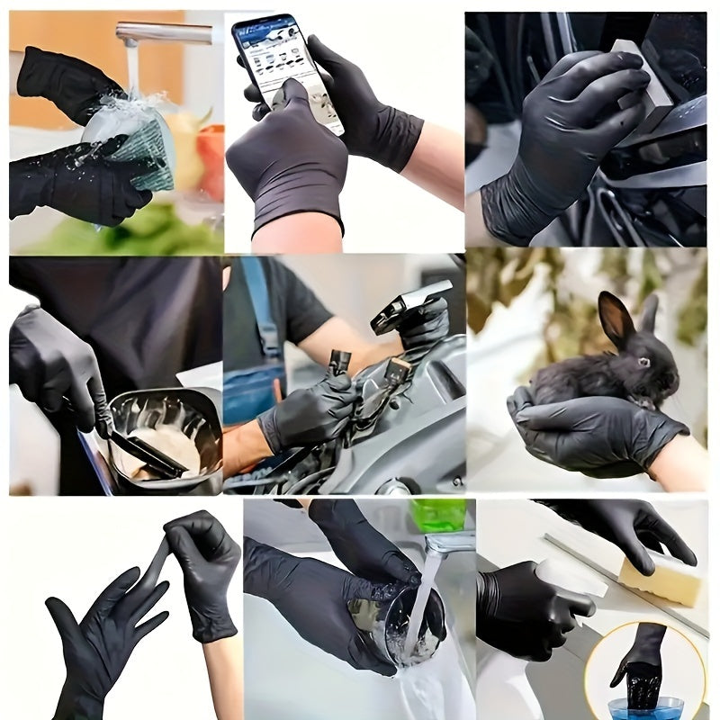 20PCS Silicone Waterproof Gloves for Kitchen Bathroom Cleaning Latex-Free Durable
