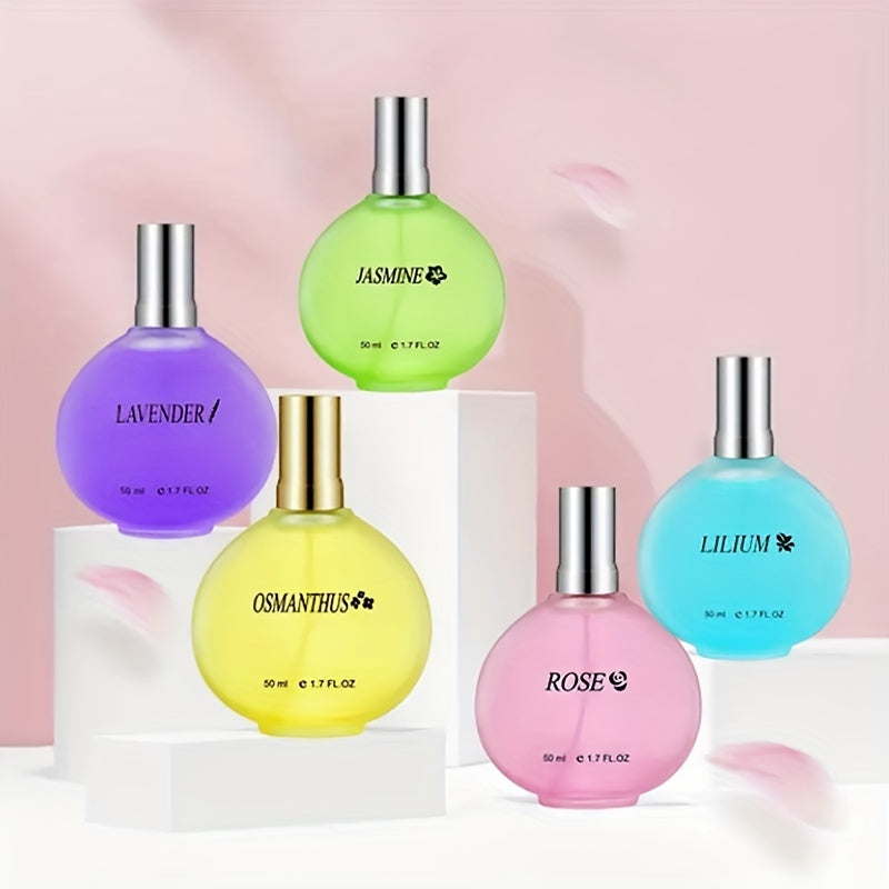 Women's 1.7oz Floral Eau De Toilette Perfume with Lavender Jasmine Rose Lilium Osmanthus