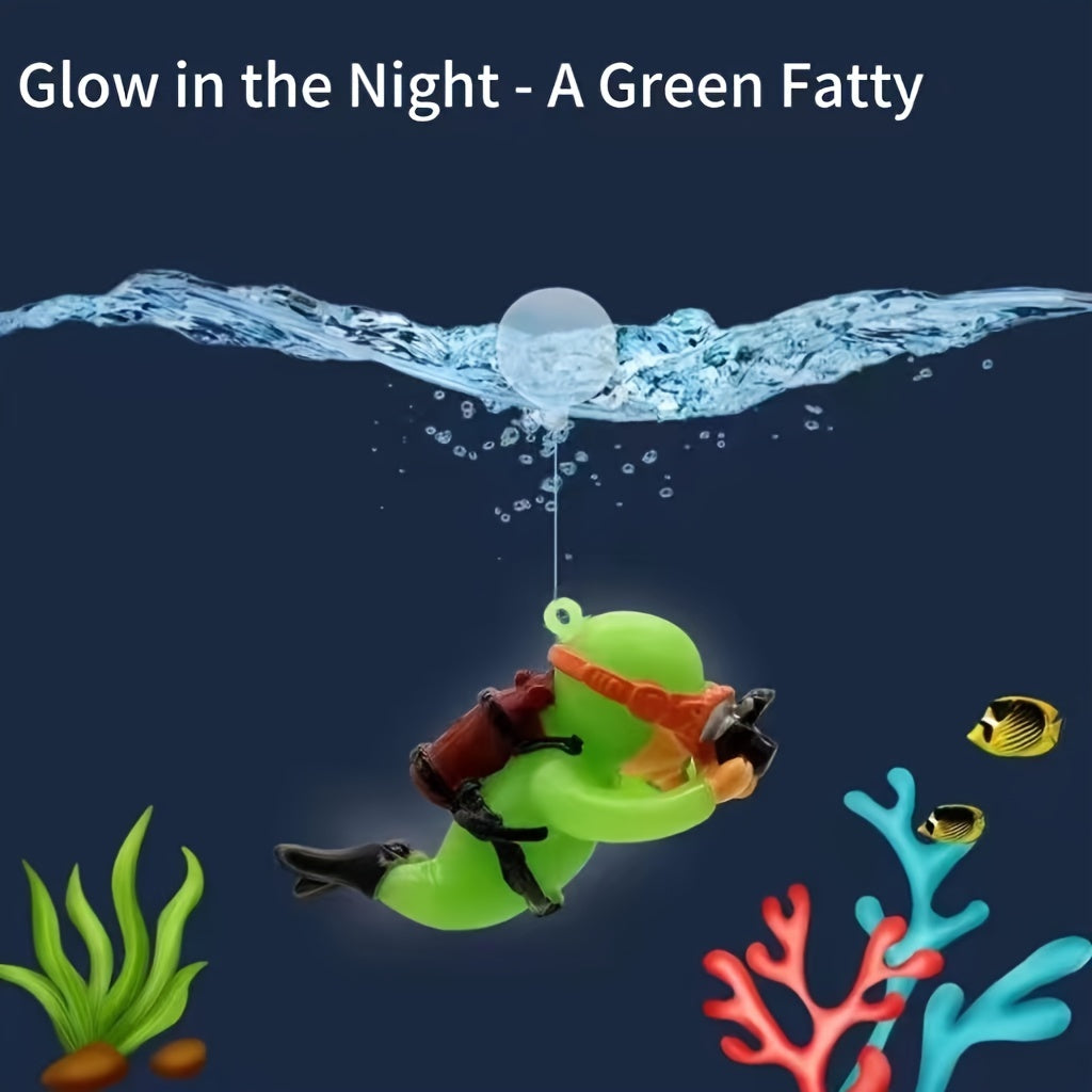 Colorful Diver Aquarium Ornament Resin Fish Tank Decor Underwater Landscape