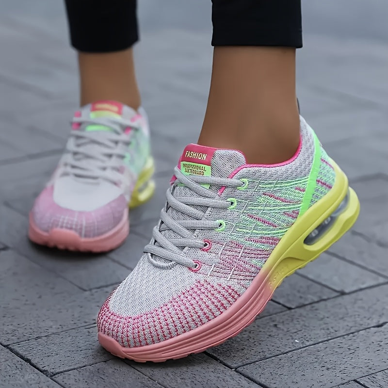 Women's Sports Shoes Shock-Absorbing Running Sneakers for Tennis, Training, Travel