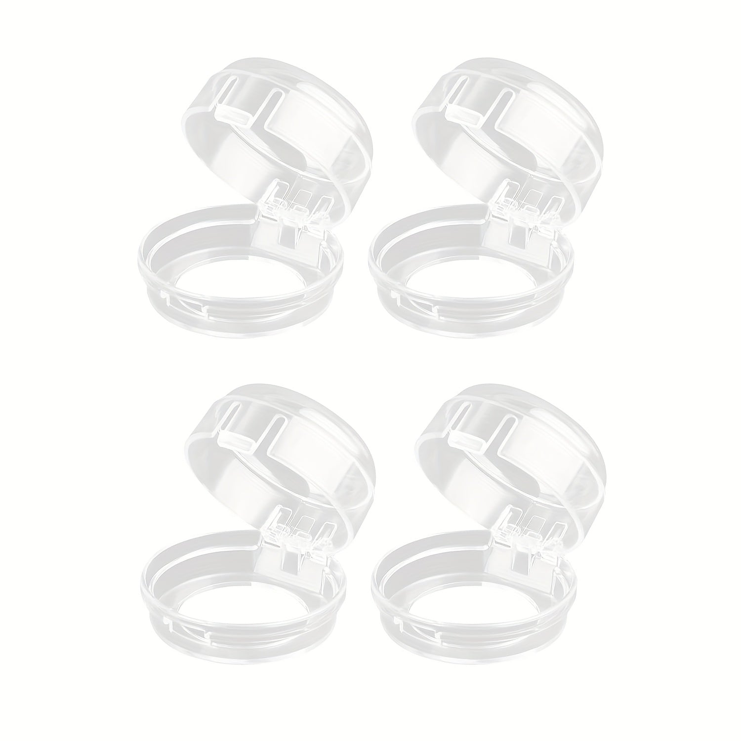 Plastic Gas Stove Knob Covers 2 or 4 pcs Kitchen Safety Range Control